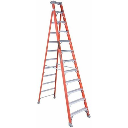 LOUISVILLE LADDER Ladder Ia Fbrgls Crs-Step 12ft FXS1512